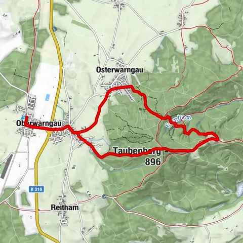 Mit der Bahn in die Berge: Familientour Taubenberg