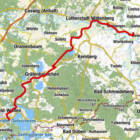 Elberadeltag - Tour 2 Von Bitterfeld nach Elster (Elbe)