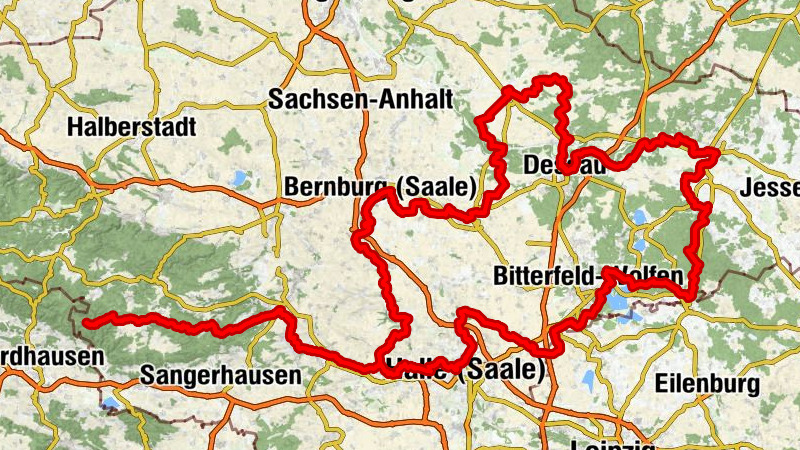 Pilgerweg am 1. Oktober 2023