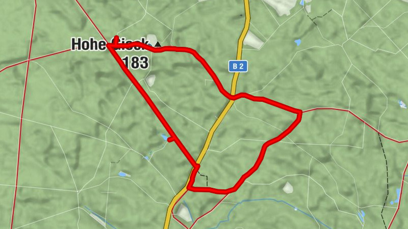 Rundwanderung am Lutherstein