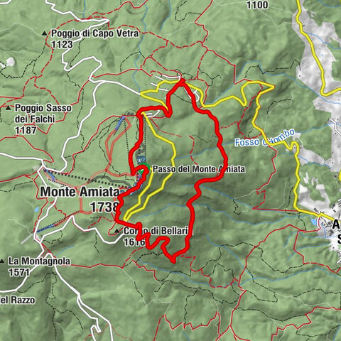 Rundwanderung zum Gipfel des Monte Amiata (Toskana)