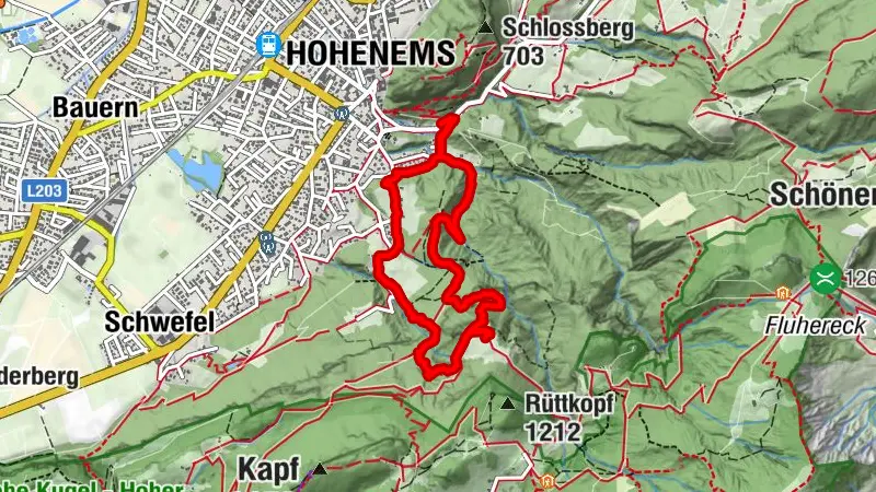 Alpe Gsohl 981m, Hohenems, Vlbg