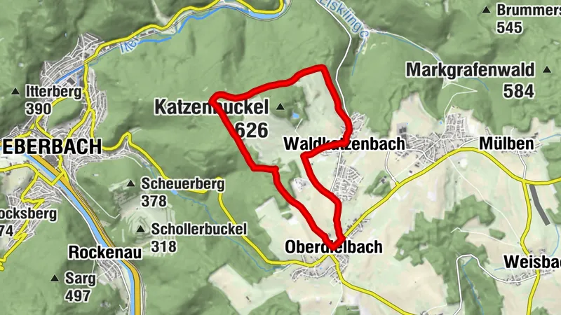Auf dem Dach des Odenwaldes