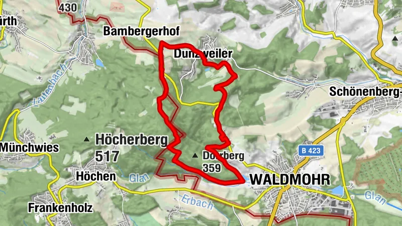Dunzweiler - Waldziegelhütte - Landhaus Waldziegelhütte - Diana Quelle