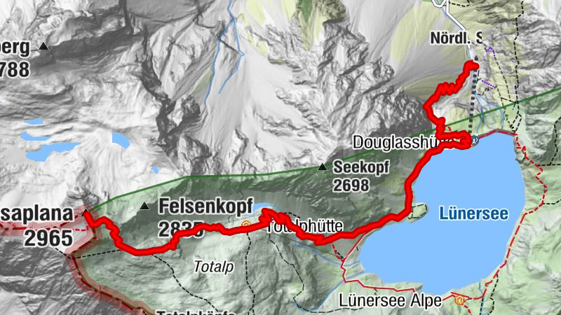 Douglashütte - Schesaplana