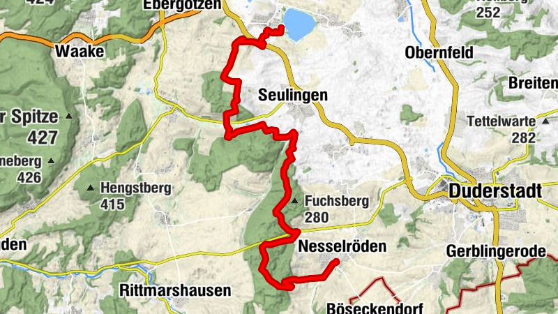 Eichsfeld-Wanderweg Etappe 2