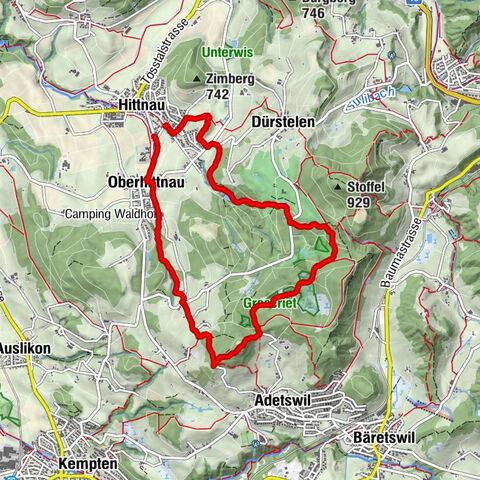 Rundtour Hittnau zum Rosinli