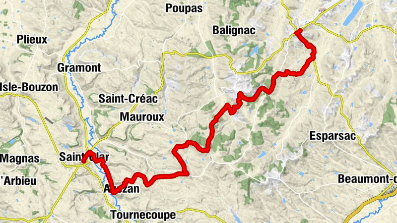 Saint-Clar -  Camin des Mercats