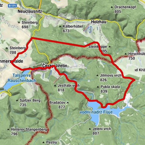 RR ERZ T08 From Holzhau through the Flöha valley
