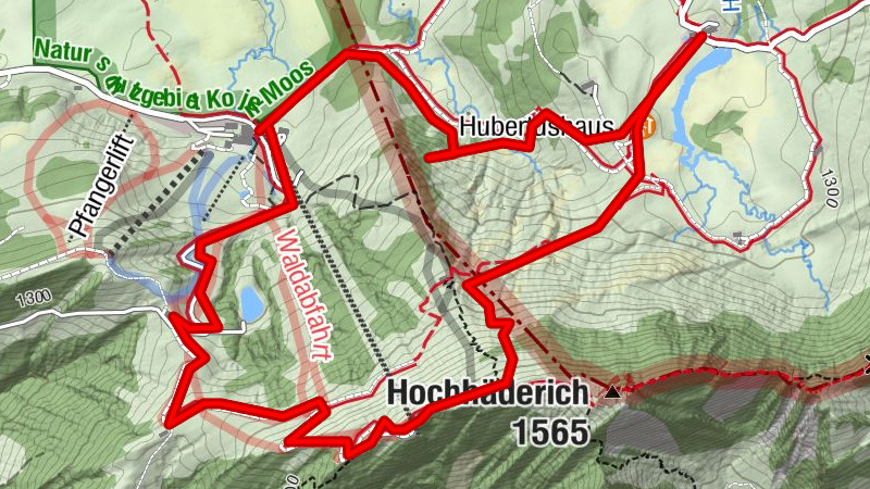 Wanderung zum Hochhäderich-Gipfel