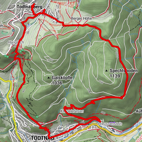 Auf ruhigen Wegen von Todtnauberg nach Todtnau
