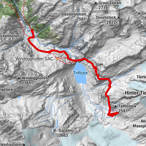 Technisch anspruchsvolle Tour