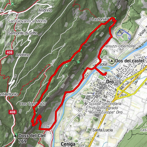 Sentiero dell'Anglone + Sent. Scaloni (A/B)