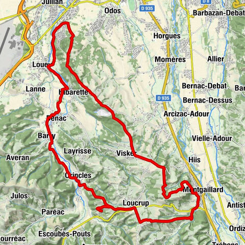 Orincles und Umland