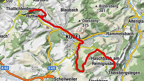 Haschbach (Remigiusberg) zur Burg Lichtenberg - Leading-Quality-Trail - Best of Europe