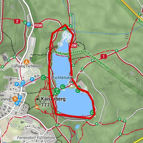 Rund um den Fichtelsee