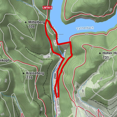 Rundtour Staudamm