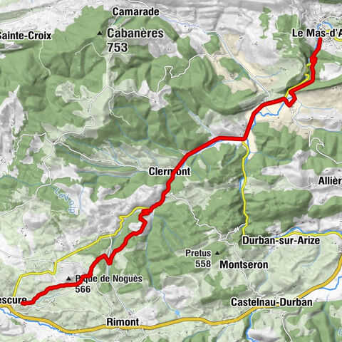 The Ariège MTB Crossing - Stage 10: From Mas d'Azil to Lescure