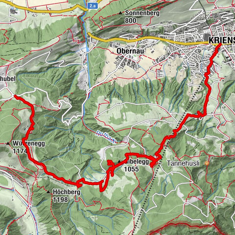Holderchäpperli - Krienseregg - Kriens