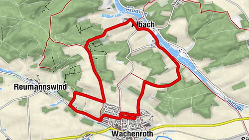 Wachenroth - 8 km