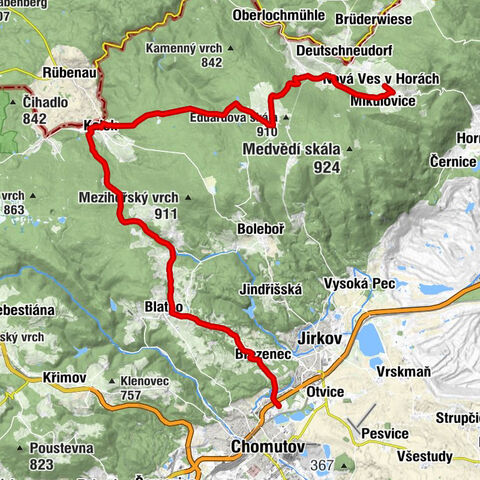 Stoneman Miriquidi Road stage 10 Nova Ves v Horach - Zoopark Chomutov